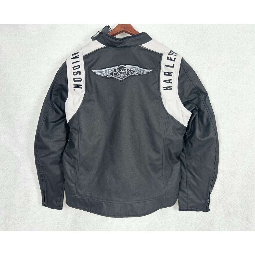 Harley-Davidson 120th Anniversary 97172-23VW Imprint Riding Jacket Womens US XL - Picture 3 of 10